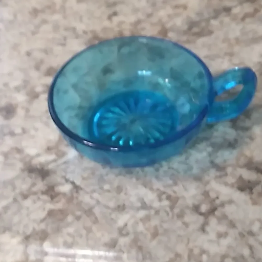 Vintage Blue Cup